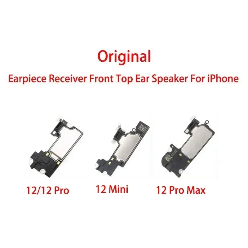 

Ori Front Top Ear Earpiece Flex For iPhone 12 Mini Pro Max Ear Speaker Headphone Sound Receiver Flex Cable