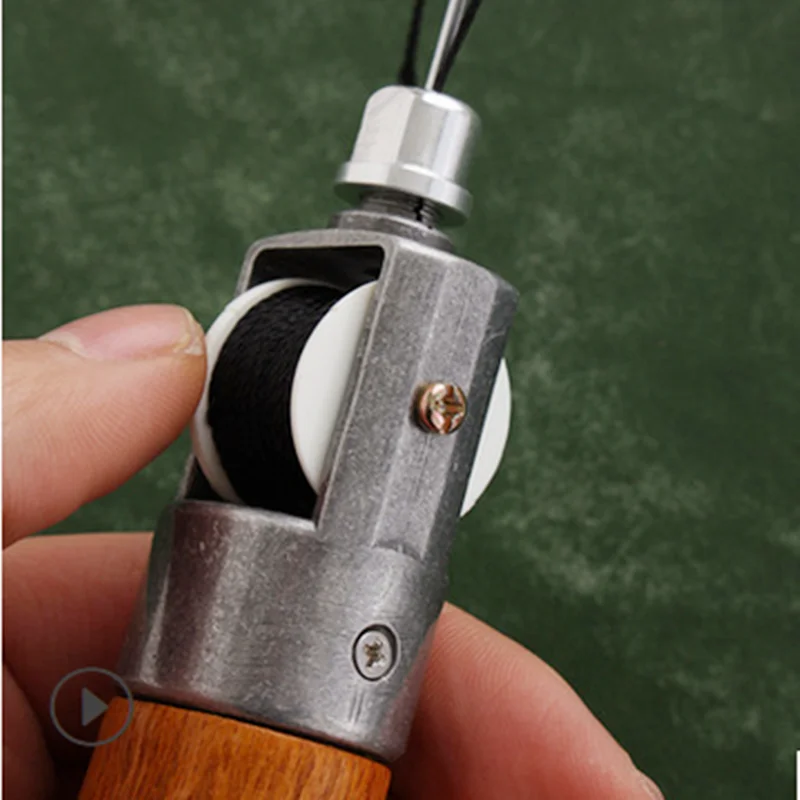 DIY Hand Sewing Machine Waxed Thread Leather Sew Tool Craft Edge Stitching Belt Strips Shoemaker Awl Lock Stitcher Needles Kit