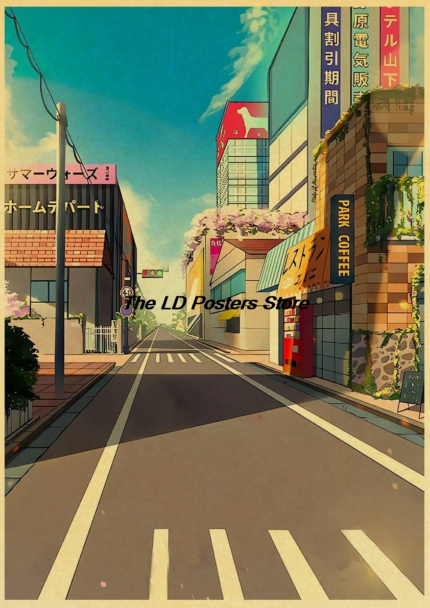 ملصقات كرتونية بأسلوب ياباني ل - مراجعة Street Fashion Wallpaper وسعره