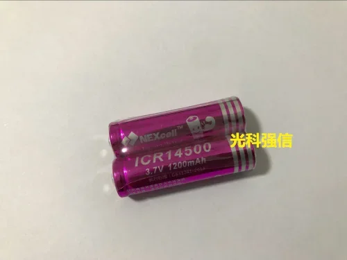 تعزيز العلامة التجارية الجديدة مصباح يدوي كامل السعة رقم 5 بطارية ليثيوم AA 14500 بطارية ليثيوم 1200 مللي أمبير