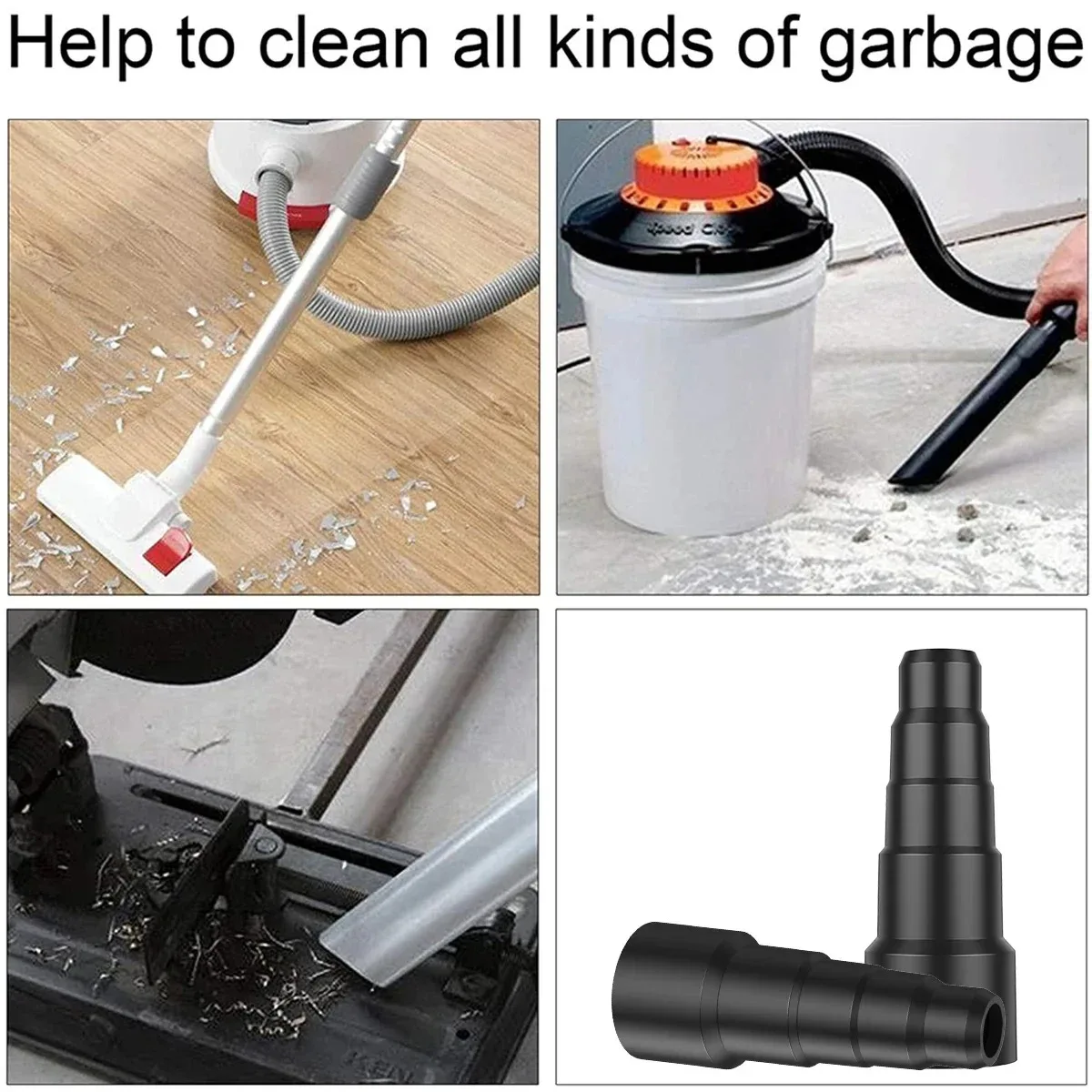 محول عالمي محول لخرطوم أنبوب المكنسة الكهربائية 50/42/34/30/23 مللي متر ملحقات موصل #5