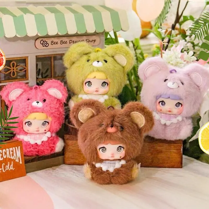 

Лидер продаж, новая оригинальная серия Nommi Mi Bao, слепая коробка, виниловое лицо, милый настольный орнамент, игрушка высокого качества, подарки на день рождения для девочек