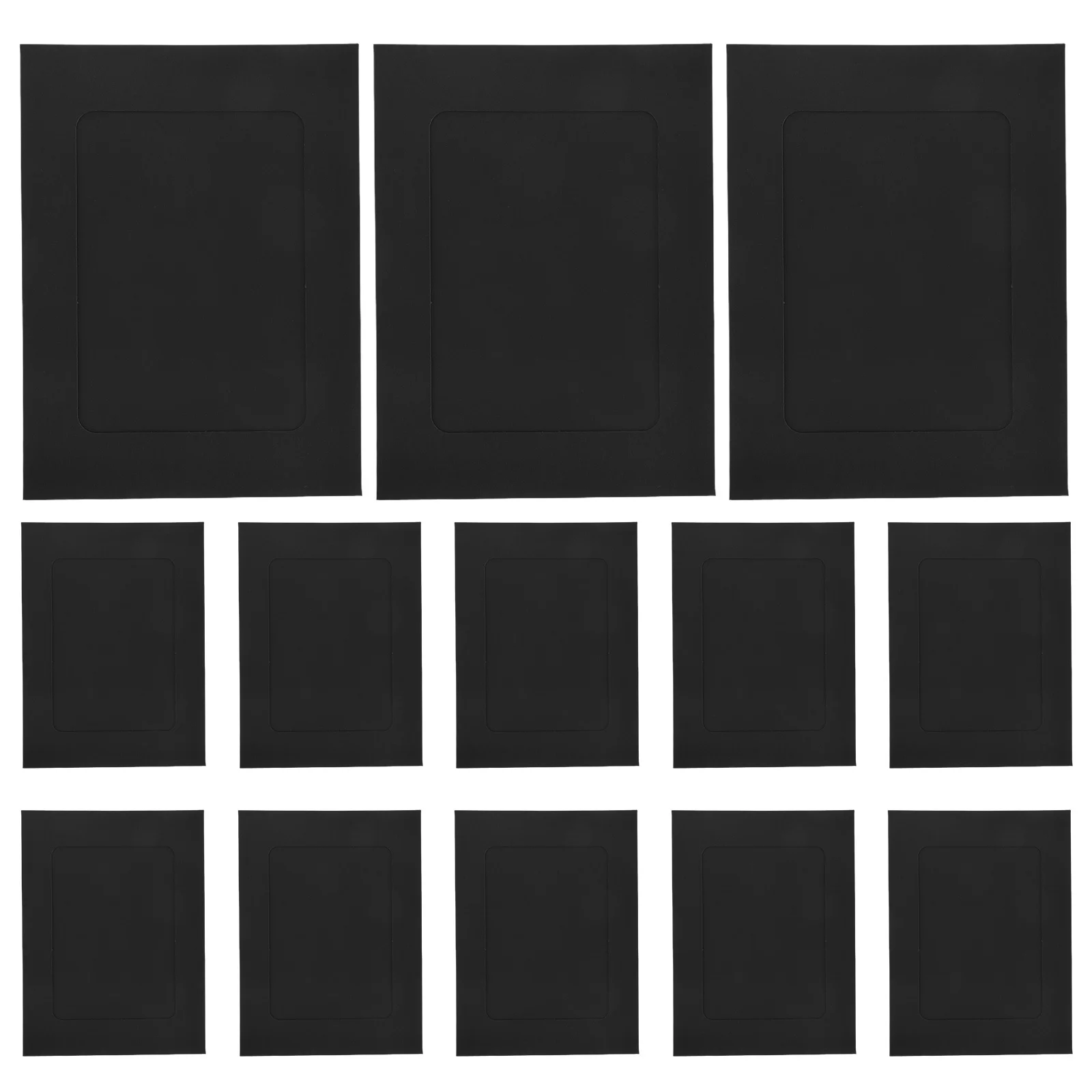 

30Pcs Creative Kraft Paper Photo Frames Natural Rustic Design DIY Hanging Wall Display Picture Collage Frame Home Decor