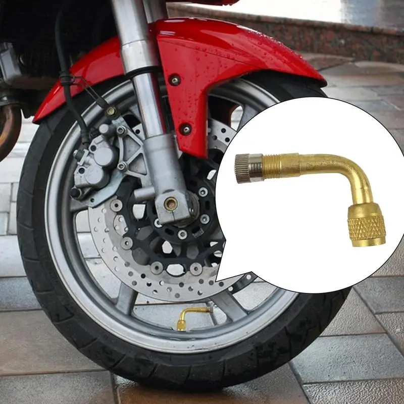 45/90/135 Degree Angle Brass Auto Air Tyre Valve Extender Auto Motorcycle Valve Adaptor Tyre Inflatable Tube Extension Adapter