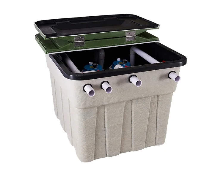 

PIKES Fiberglass Inground Filter Small Machine Room Sand Filter With Pump For Swimming Pool In-ground Integrative Filter