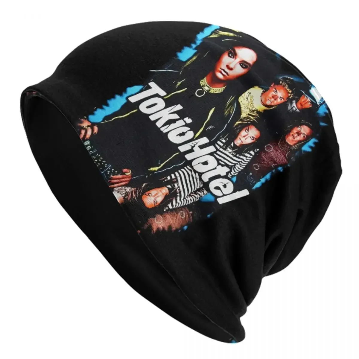 Tokio Hotel German Rock Band Skullies Beanies Caps For Men Women Unisex Outdoor Winter Warm Knitting Hat Pop  Bonnet Hats