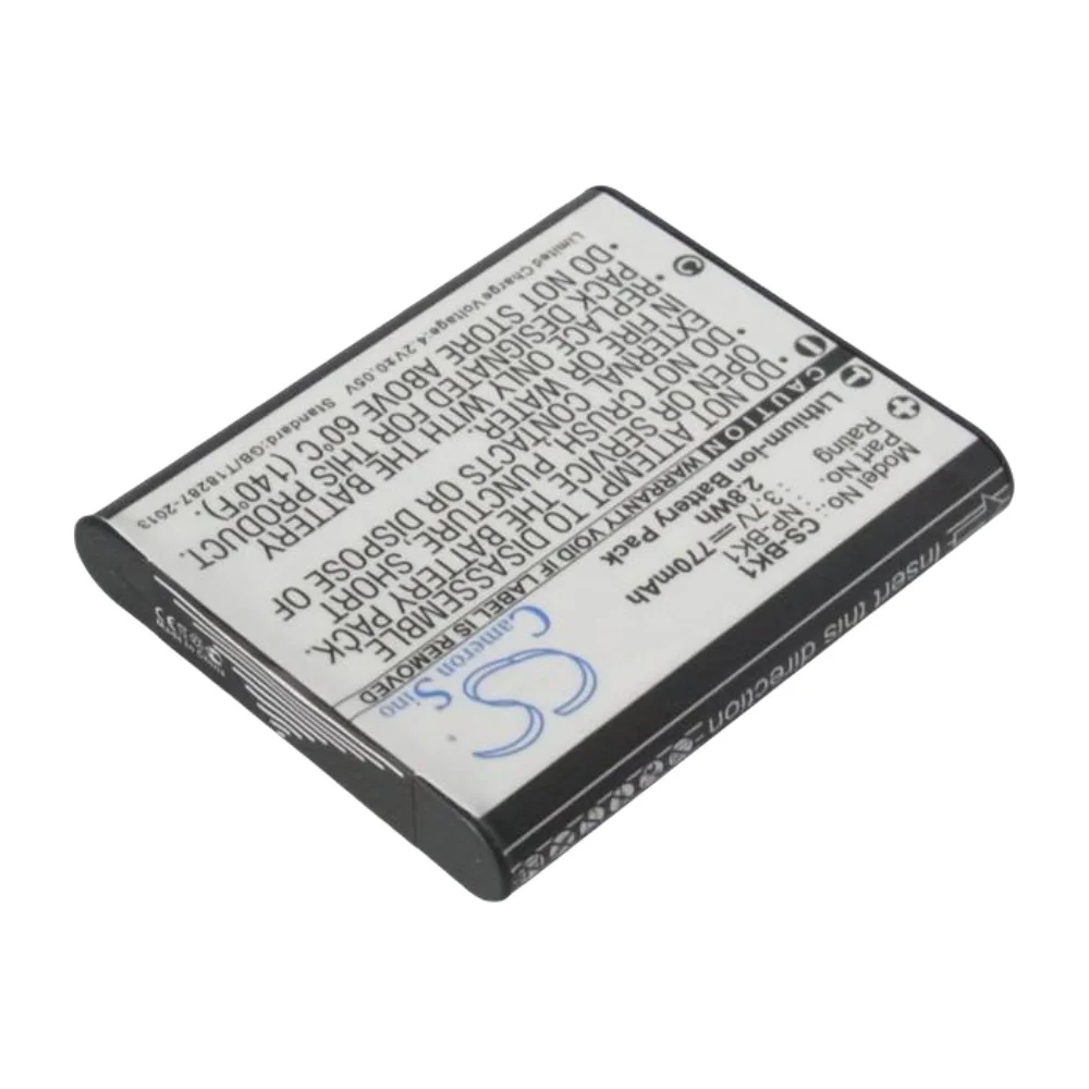 Li-ion Camera Battery for Sony,3.7v,770mAh,CyberShot DSC-S750 CyberShot DSC-S780 MHS-PM5 MHS-PM5/K Webbie HD Webbie MHS-PM1