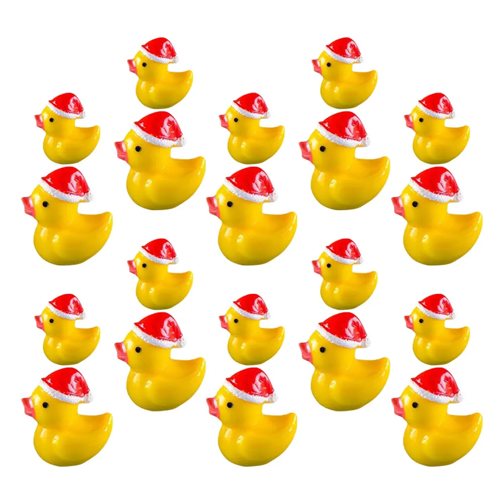 

Moss Bonsai Mini Duck Statue Figurine Animal Figurines Model Holiday Ducks Resin Animals