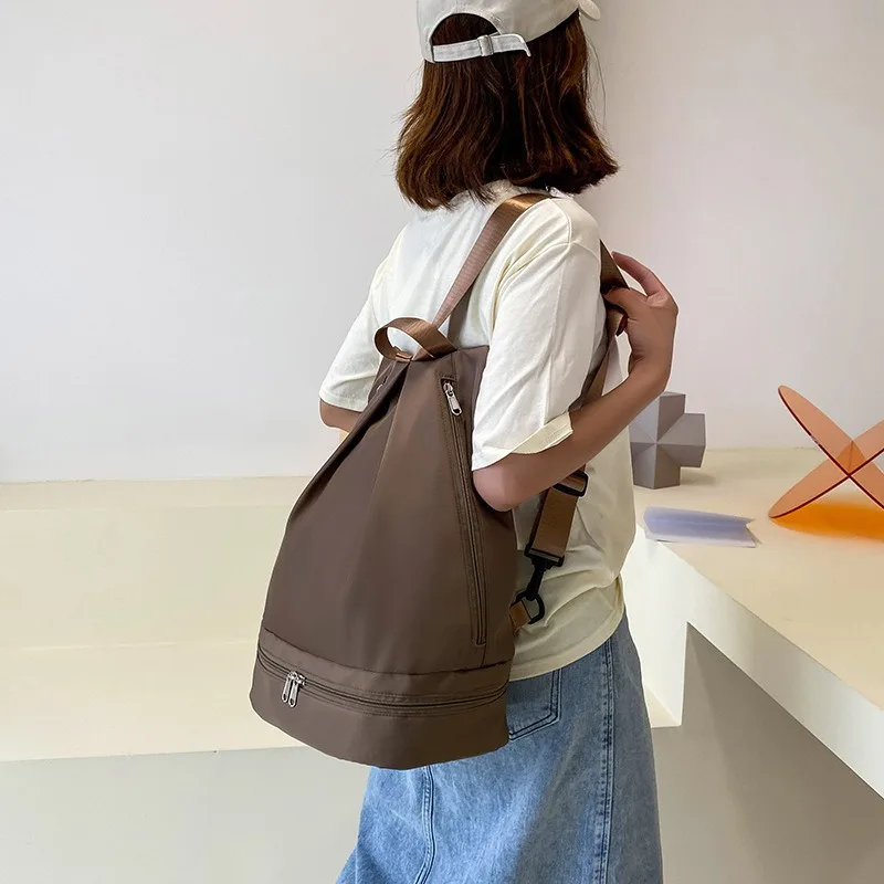 Large Capacity Dry Wet Separation Shoe Position Fitness Backpack, Sports Bag, Luggage Bag, Lightweight Travel Backpack
