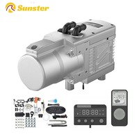 Car Diesel Fuel Liquid Heater 12V 5KW Wireless Remote Control W/ Water Pump diesel parking car heater preheater for truck RV