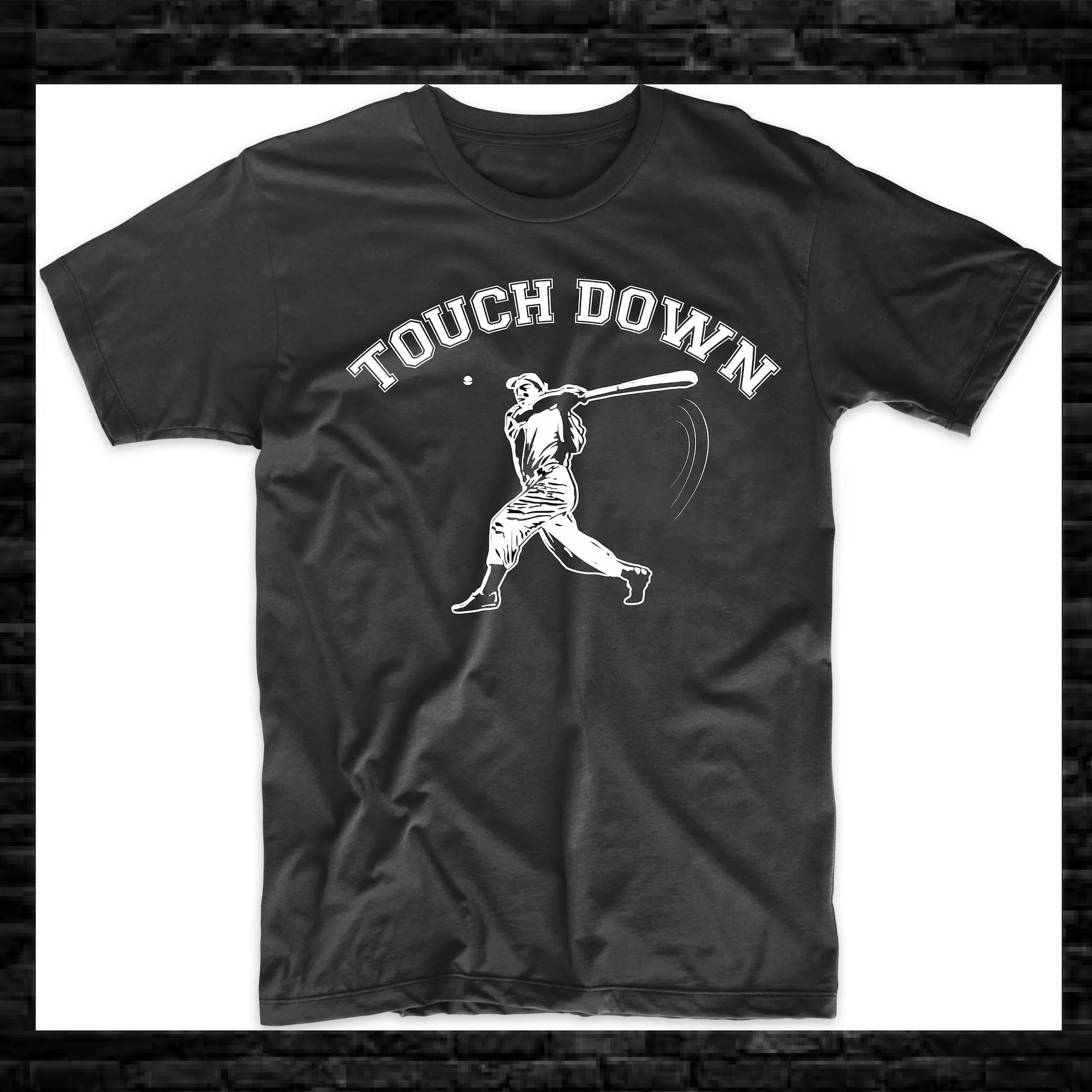 Touch Down Funny Foot Ball Shirt Adult/Youth