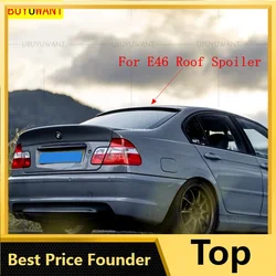 UBUYUWANT For E46 Spoiler 98-06 BMW 3 Series 318i 320i 325i 328i Spoiler ABS plastic Material Car Rear Wing Color Roof Spoiler