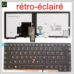 Teclado Azerty francés retroiluminado para lenovo ThinkPad, L440, L450, L460, L470, T431S, T440, T440P, T440S, T450, T450S, e440, e431S, T460 FR