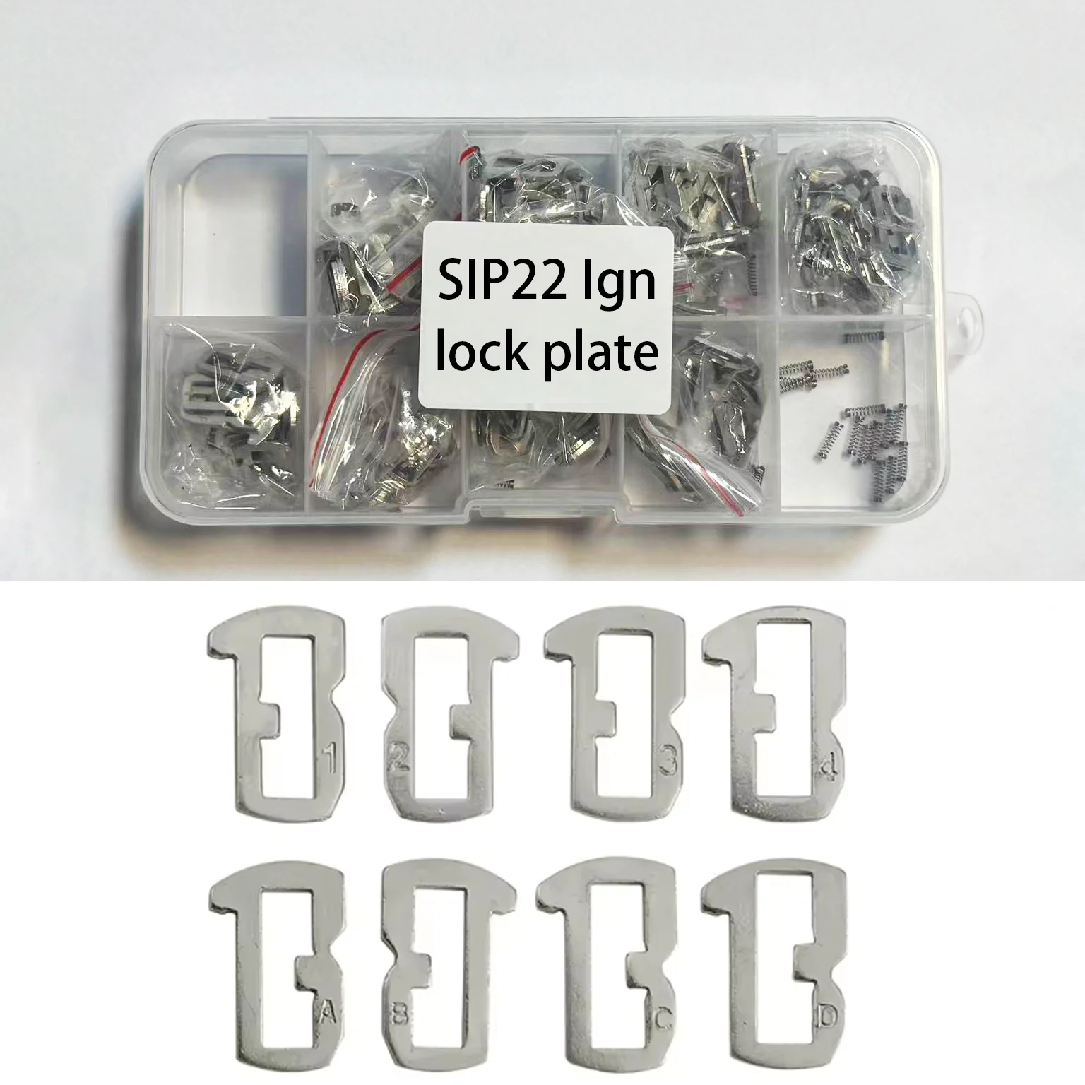 200pcs for SIP22 Ignition Car Lock Plate Repair Kit Accessories Brass Lock Reed Plate for Fiat for Alfa Romeo Iveco
