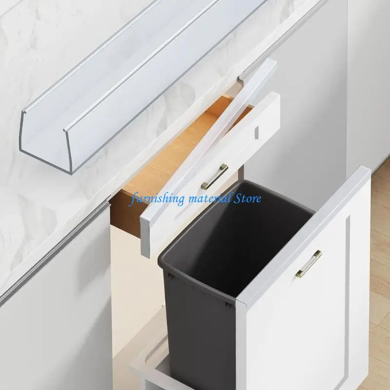 Y5GD Wear Resistant Clear PVC Cabinet Corner Protector 45cm Cut to Size for Homes Use