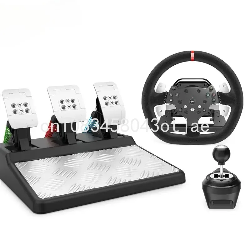 Go PXN V10 Game Racing Simulator Steering Wheel Volante 270/900 Rotation With Clamps PC/PS4/ One/Series