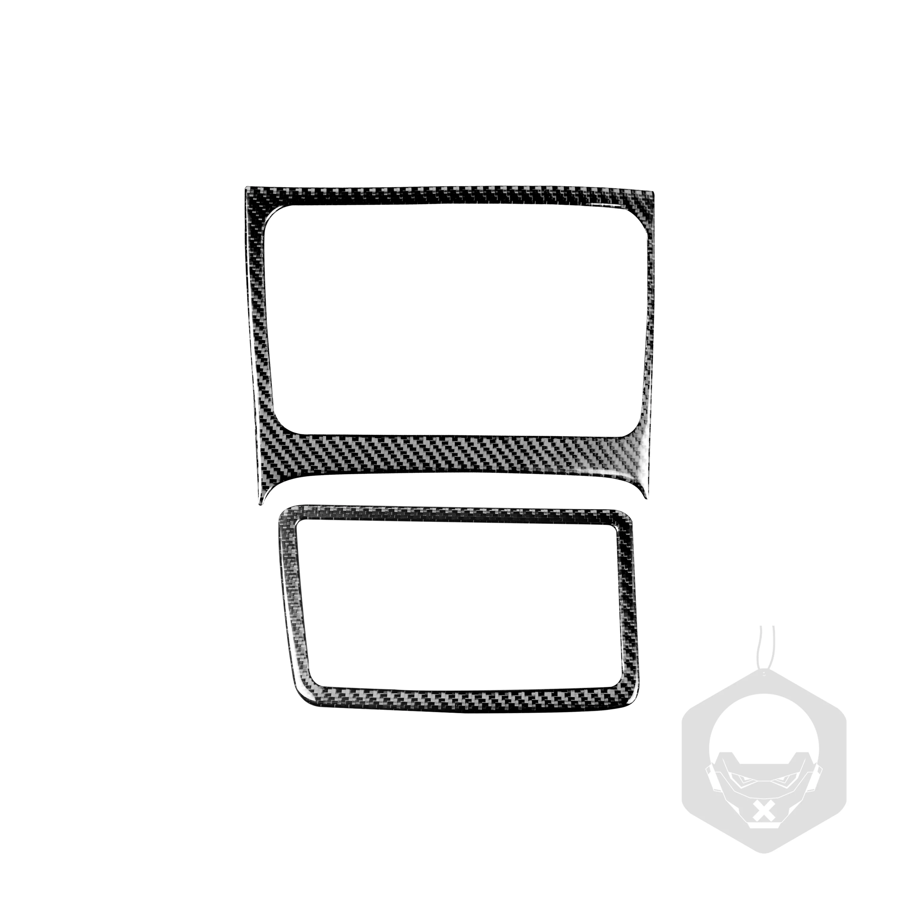 For Honda Civic 8 Gen 2006-2011 Car Interior Trim Accessories Real Soft Carbon Fiber Stickers Storage Box Set