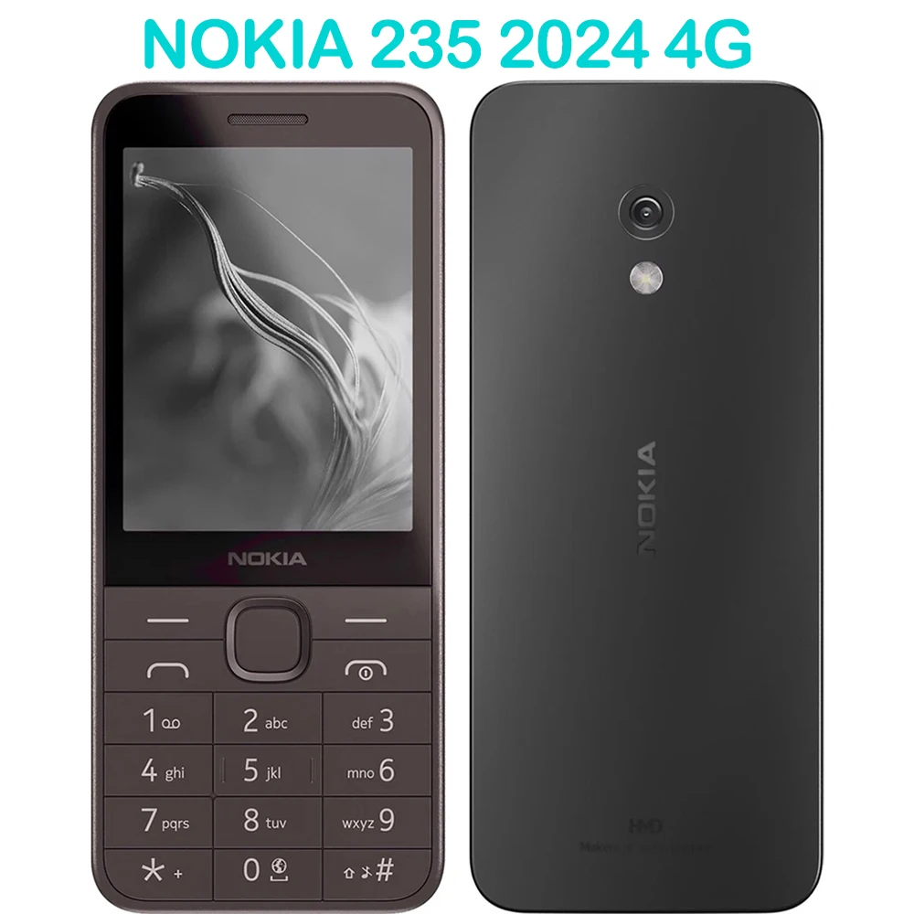 Nokia 235 4G Backup Phone 2SIM 1450mAh Type-C 3.5mm MP3 GSM 2.8-inch Bluetooth5.0 FM Radio Nokia 235 Unlock Elderly Phone Used view 3