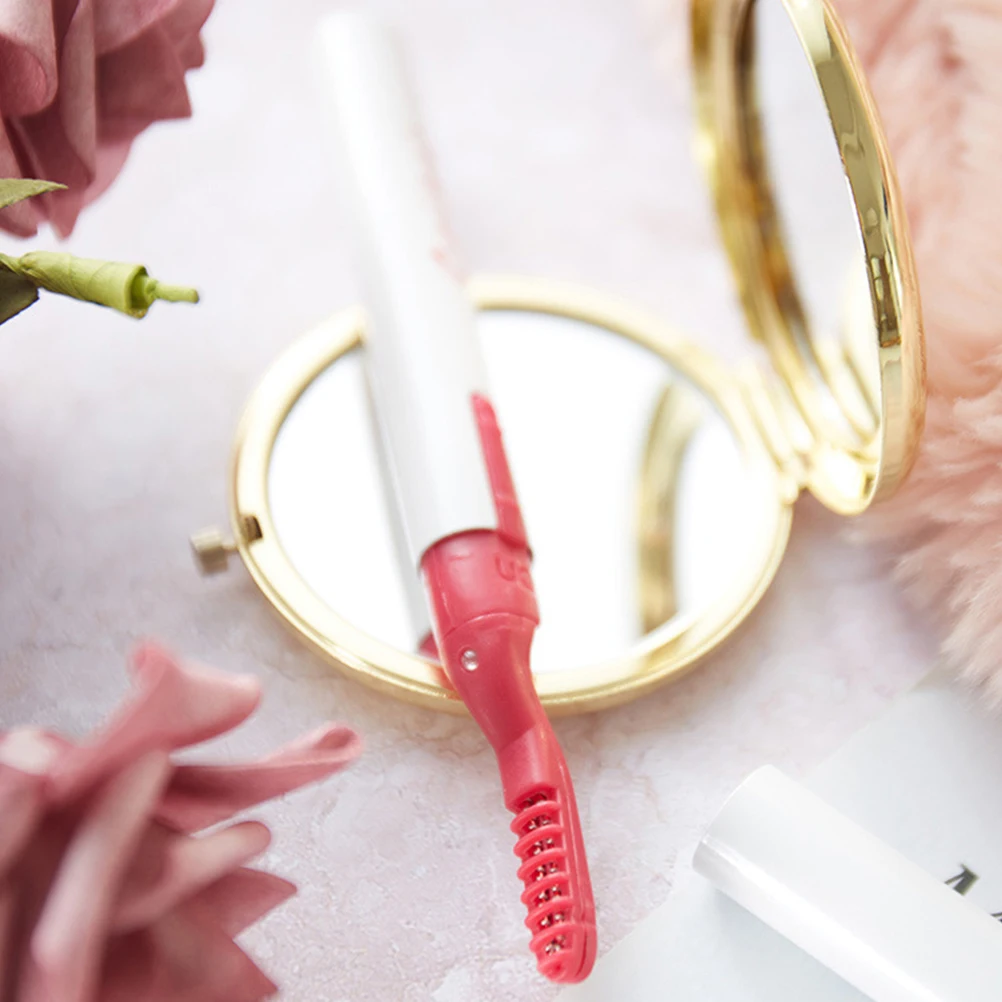 

Electric Eyelash Quick Heated Eyelash Curler Beauty Tool Aluminum Tube Safe Professional Design