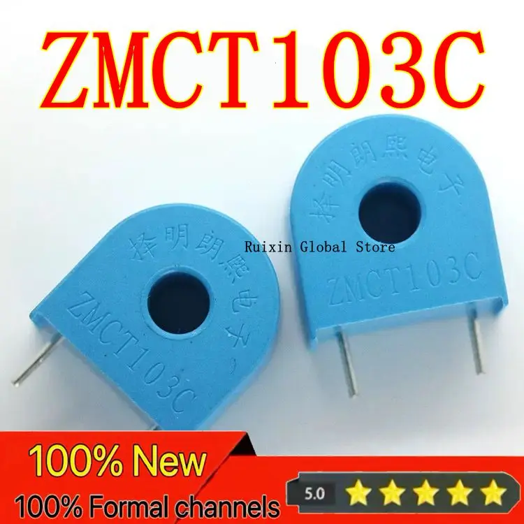 Zhenming-Micro Courant de Précision Authentique, Article ZMCT103C 5A/5mA CT103, Vente Directe du Fabricant, 5 Pièces