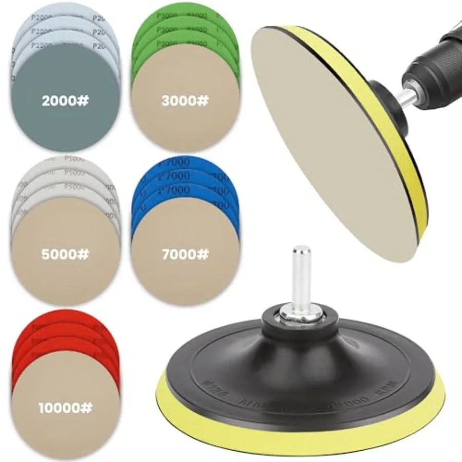 20 Pcs Water Grit S…