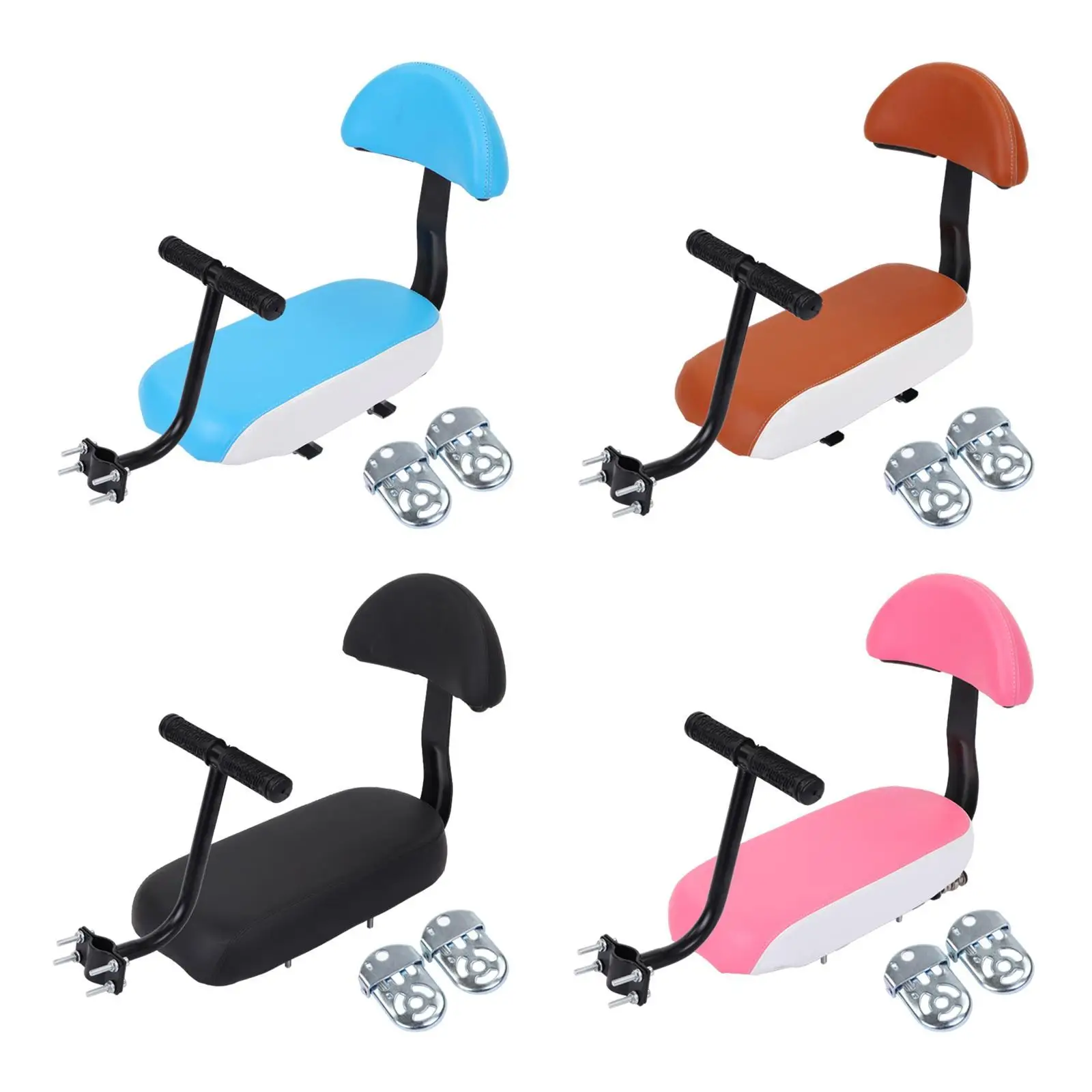 

Задняя подушка для велосипеда, амортизация с педалями, детское седло, комплект педалей для сиденья, спинка велосипеда, подушка заднего сиденья велосипеда