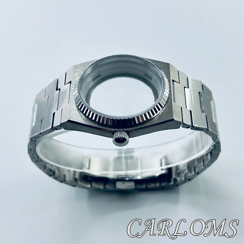 40mm Super Player NH34 NH35 H36 NH38 NH39 NH70 NH72 Watch Case Sapphire Glass For 28.5mm 31.8mm Dial