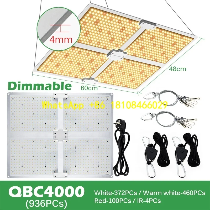 

Light For Greenhouse Plant Growth Lighting LM281B 2000W 4000W 6000W Sunlike Full Spectrum Phyto Lamp LED Grow