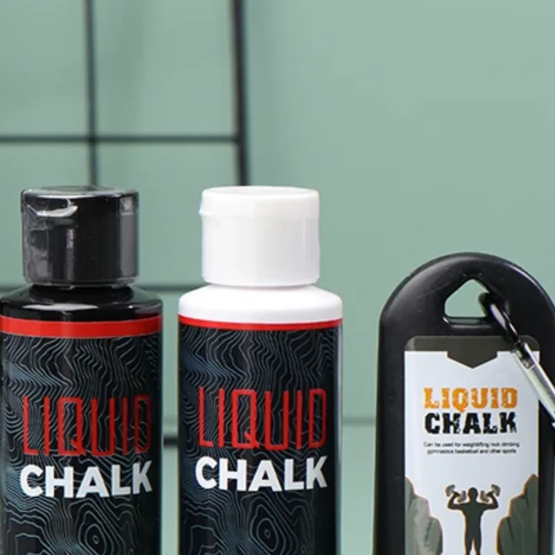 50/100 مللي مسحوق المغنيسيوم السائل الطباشير اللياقة البدنية رفع الأثقال كريم مضاد للانزلاق يحسن قبضة رفع الأثقال تسلق الصالة الرياضية #1