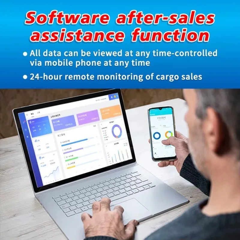 Máquina de venda automática de impressão de capa de telefone com tela de toque digital inteligente automática diy máquina de venda automática de capa de telefone