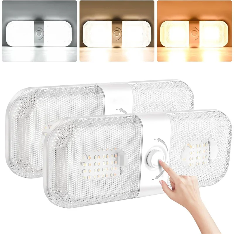 2 шт., 120 светодиодов, 12-24 В