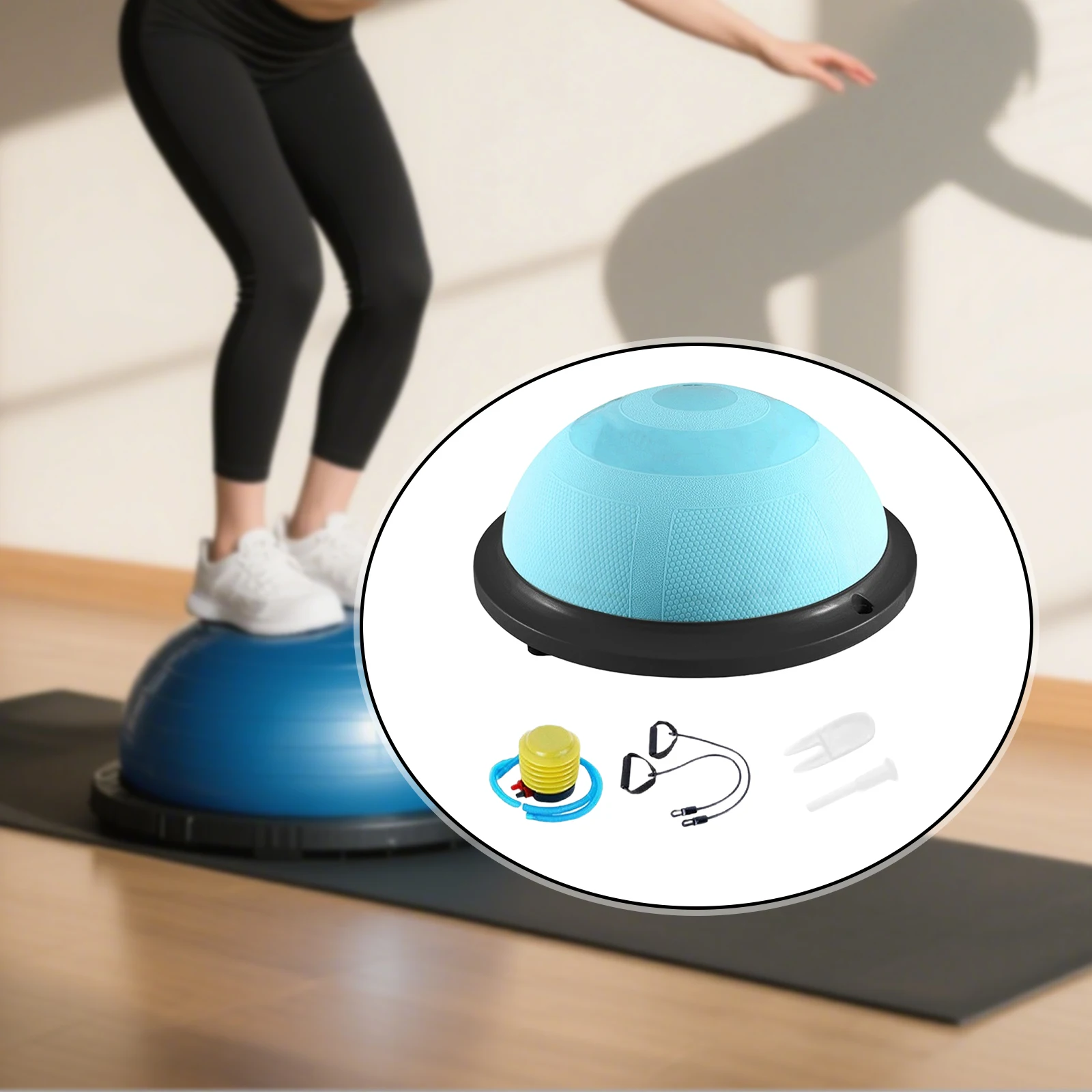 Balance Ball Semicircle Ball Y - Bosu Ball Balance recension och pris