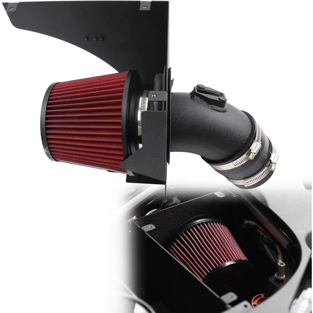 Cold Air Intake Kit Compatible for 2017+ BMW G30 G31 B58 540i Shield Cold Air Intake System