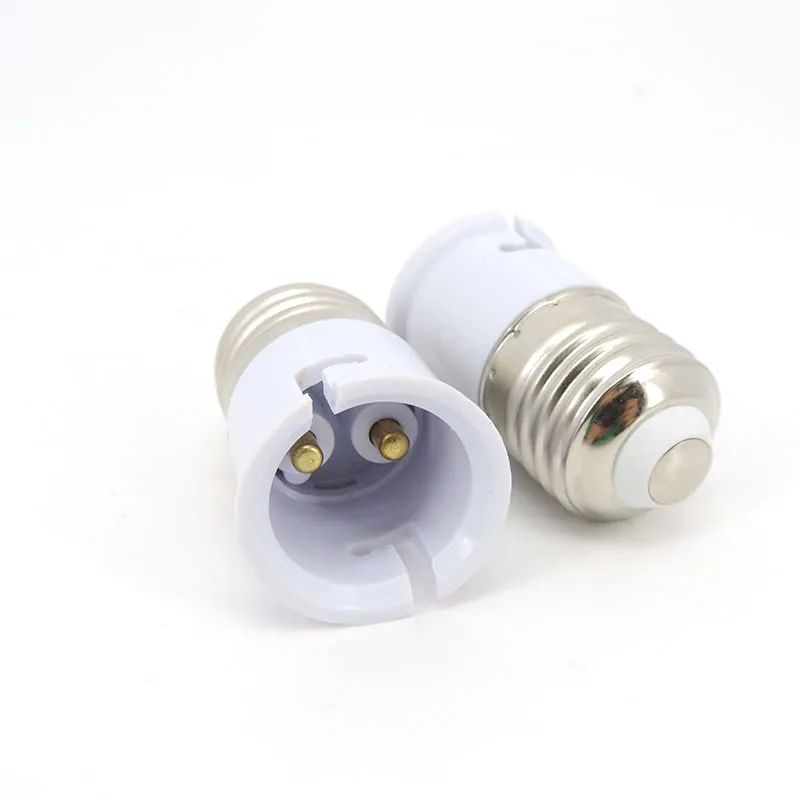 led Lamp base Socket Converter B22 To Screw E27 to B22 Light Bulb Adaptor Bayonet Holder AC power Adapter Lighting Parts