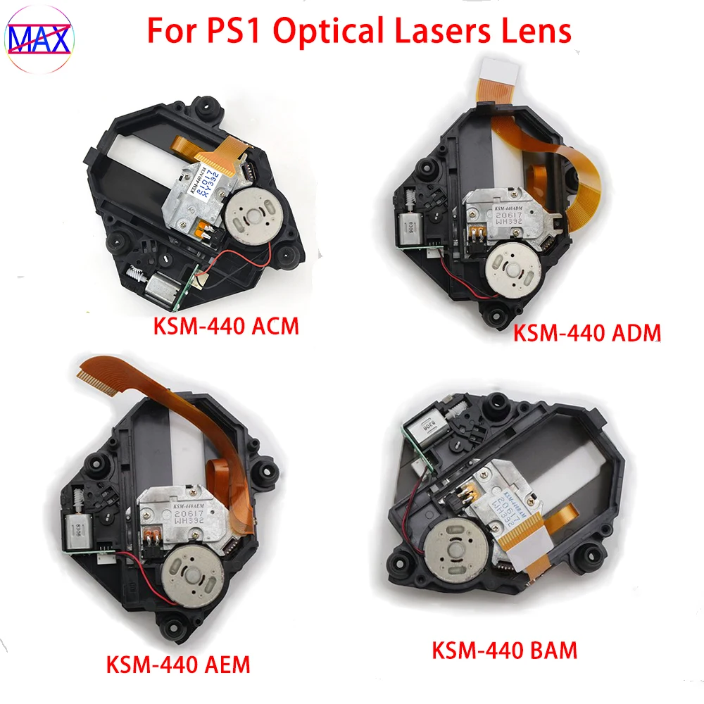 

Original KSM-440ACM KSM-440ADM KSM-440AEM KSM-440BAM Laser Head For PS1 Console Optical Laser Lens For Sony PlayStation 1 Repair
