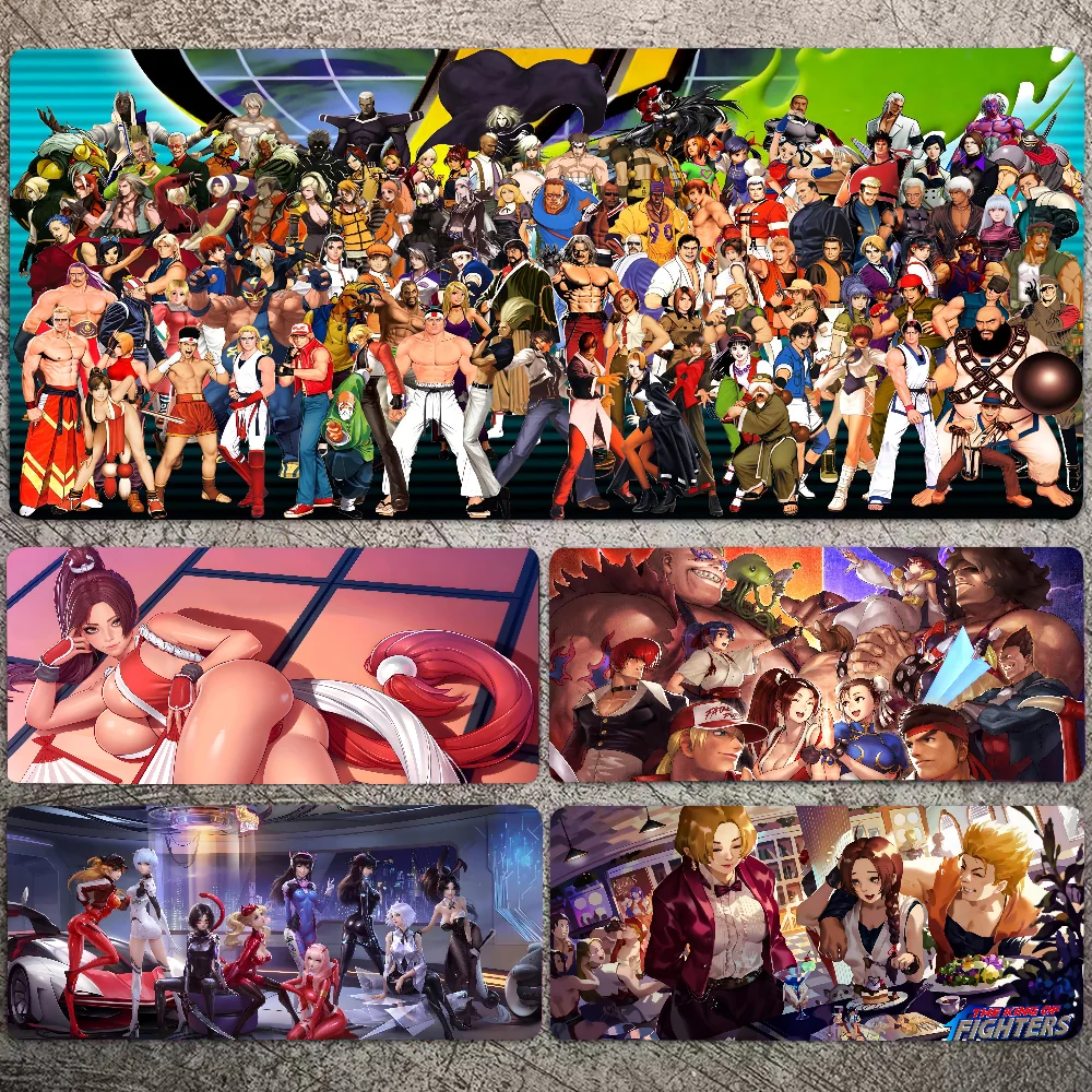 

1pc Fatal Fury Non-slip Mouse Pad Suitable For Office Computers Laptops E-sports Game Desk Mats XXL Keyboard