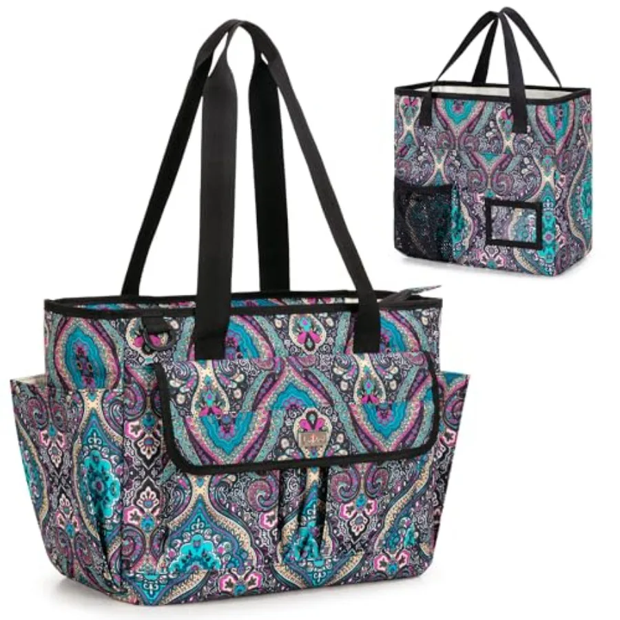 

Сумка для документов с дополнительным органайзером для файлов формата Letter Size, большая универсальная сумка с мягким отделением для ноутбука 15,6 дюймов для женщин