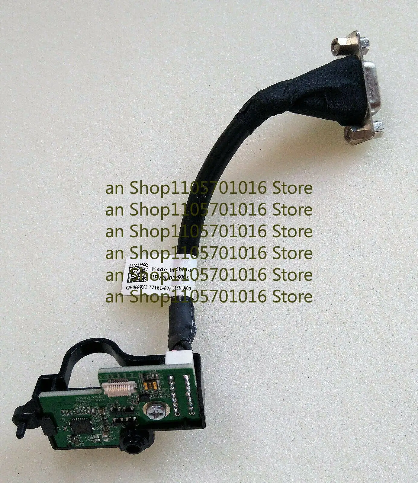 B=For Original CN-0FP9X3 DELL Optiplex 7040 5040 3046 I O Card D7 VGA cable FP9X3 0FP9X3