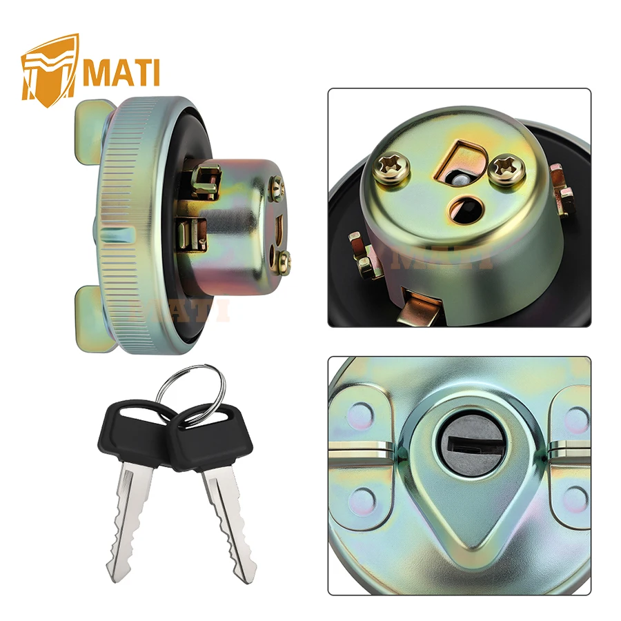 MATI Fuel Gas Tank Cap For Honda CHF50 2002-2009 NPS50 2003-2024 17620-GEV-762 17620-GEZ-712