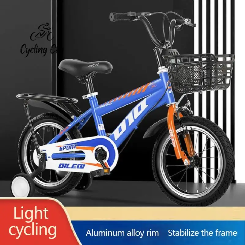 Cycling City Children's For Men And Women Aged 3 And Above Aluminum Alloy With Auxiliary Wheels 12-20 Inch Bicycles New Hot 2024