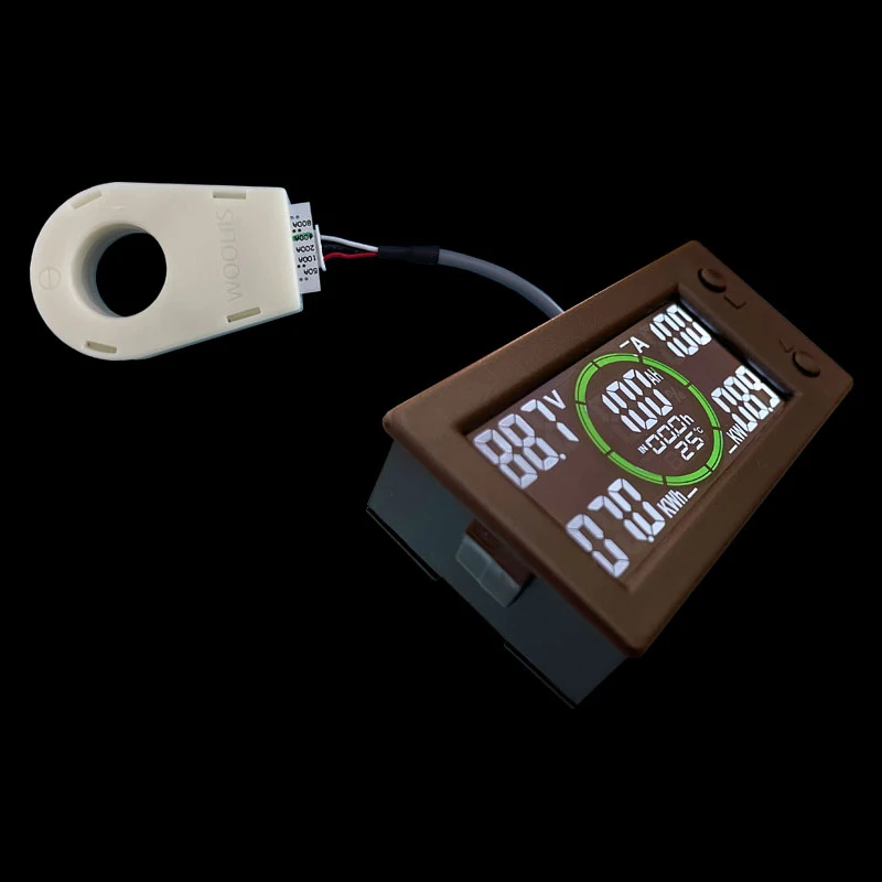 Imagem -02 - Bateria Monitor dc 5120v 100a 200a 400a Lifepo4 Chumbo-ácido Li-ion Capacidade de Lítio Display de Potência 12v 24v 36v 48v 60v 72v Medidor