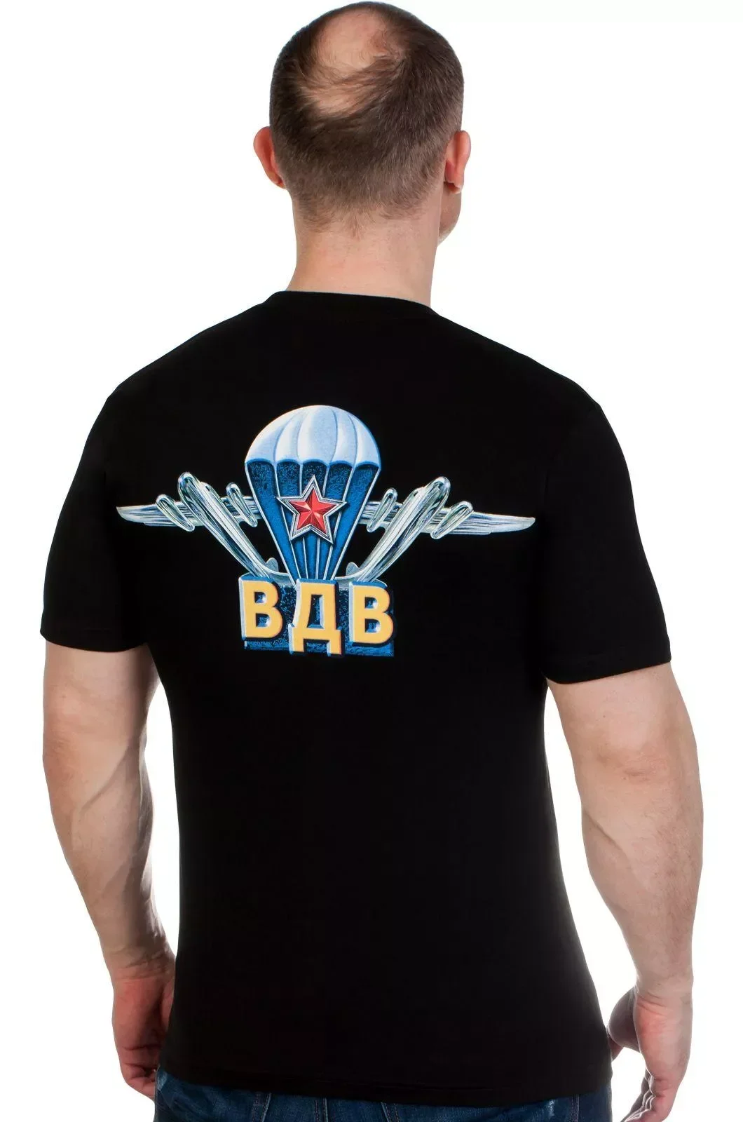 Russian Airborne Troops Founder General Vasily Margelov T Shirt. New 100% Cotton Short Sleeve O-Neck T-shirt Casual Mens Top