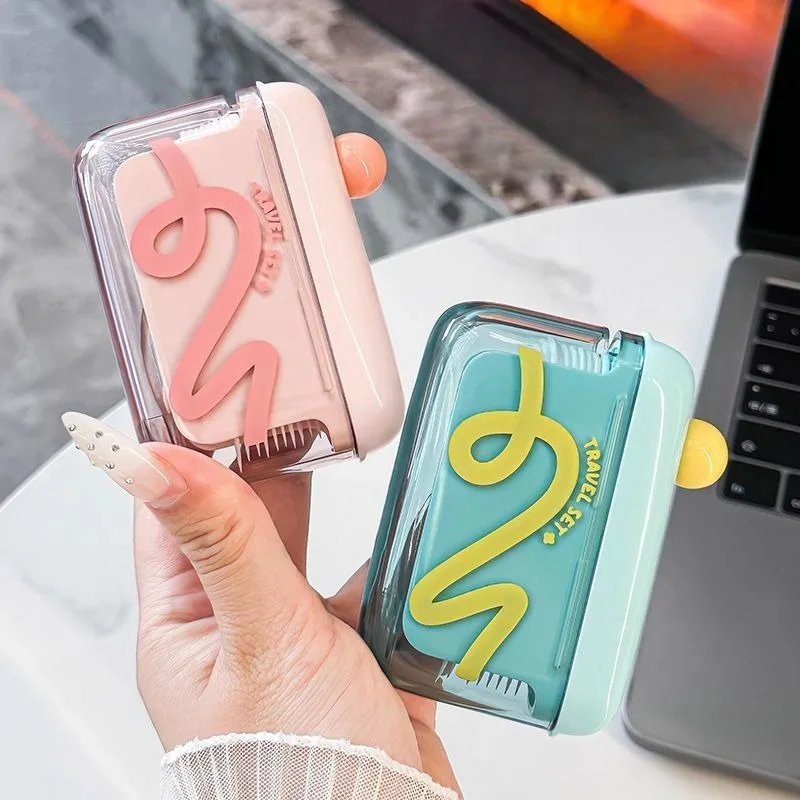 

2 Automatic Pop-up Portable Dental Floss Box - High End Toothpick Thread for Portable Home Use - Ultra Fine Fental Floss Stick