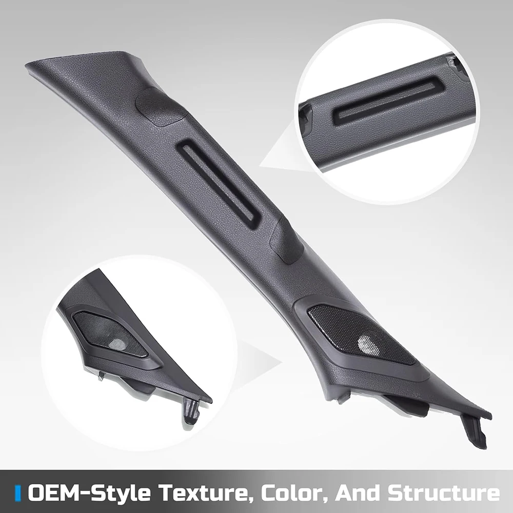 For Toyota Tacoma 4th Gen 2024-2026 Driver Side A-Pillar Grab Handle Upgrade OEM-Style Texture No Noise No-Drill Easy to Install