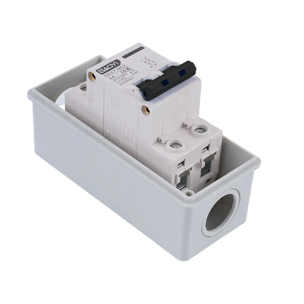 

Автоматический выключатель Водонепроницаемая фотоэлектрическая разъемная коробка для систем постоянного тока Надежный автоматический выключатель для предотвращения вывода надтока