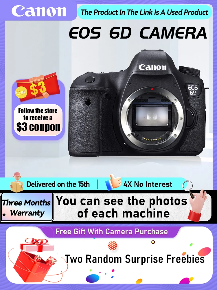 EOS 6d 美品 Canon EOS 6D Body DSLR Fotoğraf Makinesi Fiyatları, Özellikleri ve