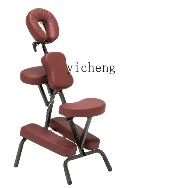 Zc Tattoo Chair Folding Massage Chair Portable Traditional Chinese Medicine Tuina Therapy Chair