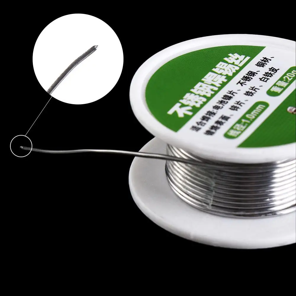 

20g/50g Low Temperature Solder Wire Lighter Stainless Steel Welding Wire No Gas Nickel Aluminum Soldering Wire Welder Materials