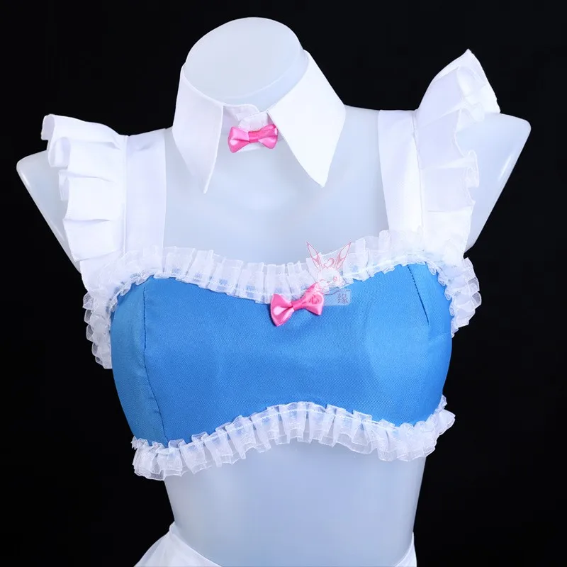 Rem Ram Anime Re:Life in a different world from zero Cosplay Costume Rem Girls Woman Sexy Summer Sand Party Hallowmas Suit