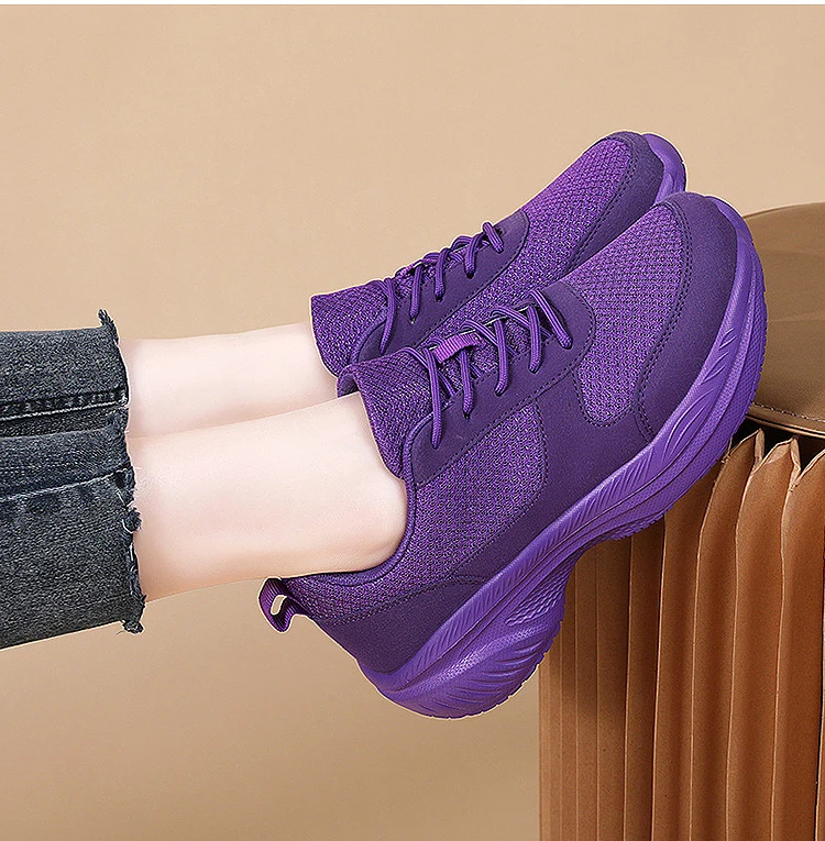 Frauen Sneaker Bequeme Heels Turnschuhe Schuhe Frau Casual Schuhe Sport Frauen Körbe Femmes Trainer Weiß Tennis Weibliche – Detail 11